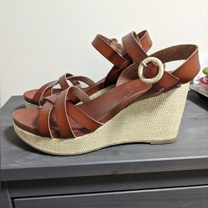 Mia Platform Wedge Sandals size 11